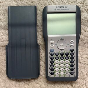 Texas Instruments TI-Nspire CAS Graphing Calculator - Black and Gray